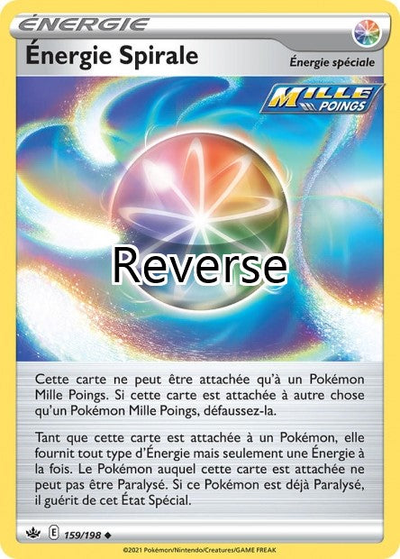 Energie Spirale reverse