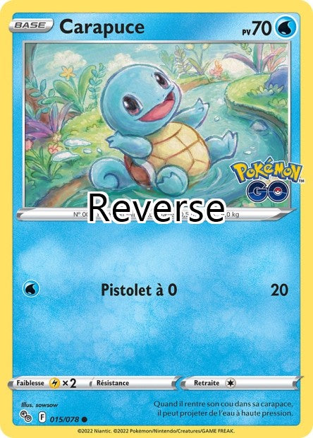 Carapuce reverse