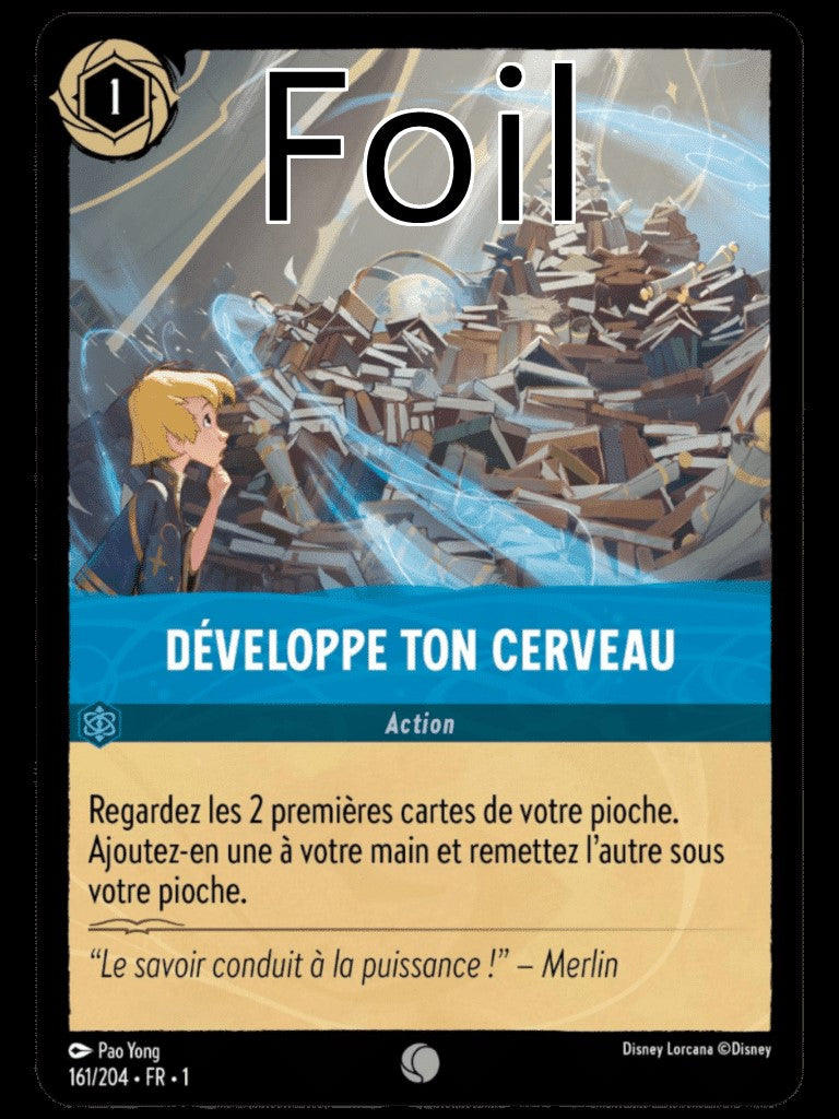 Développe ton cerveau Foil
