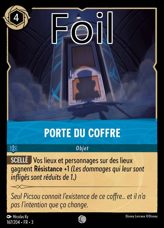 Porte du coffre foil