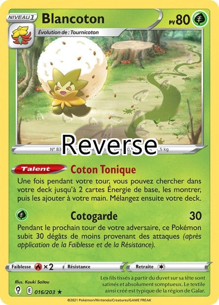 Blancoton reverse