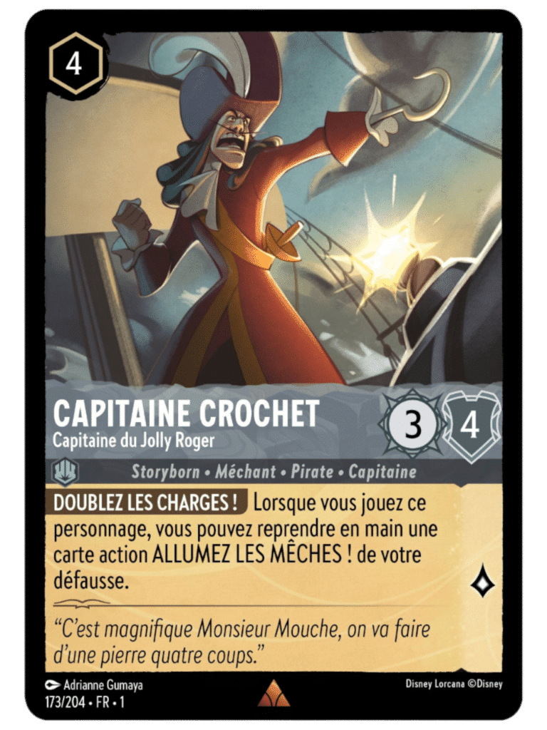 Capitaine Crochet Capitaine du Jolly Roger