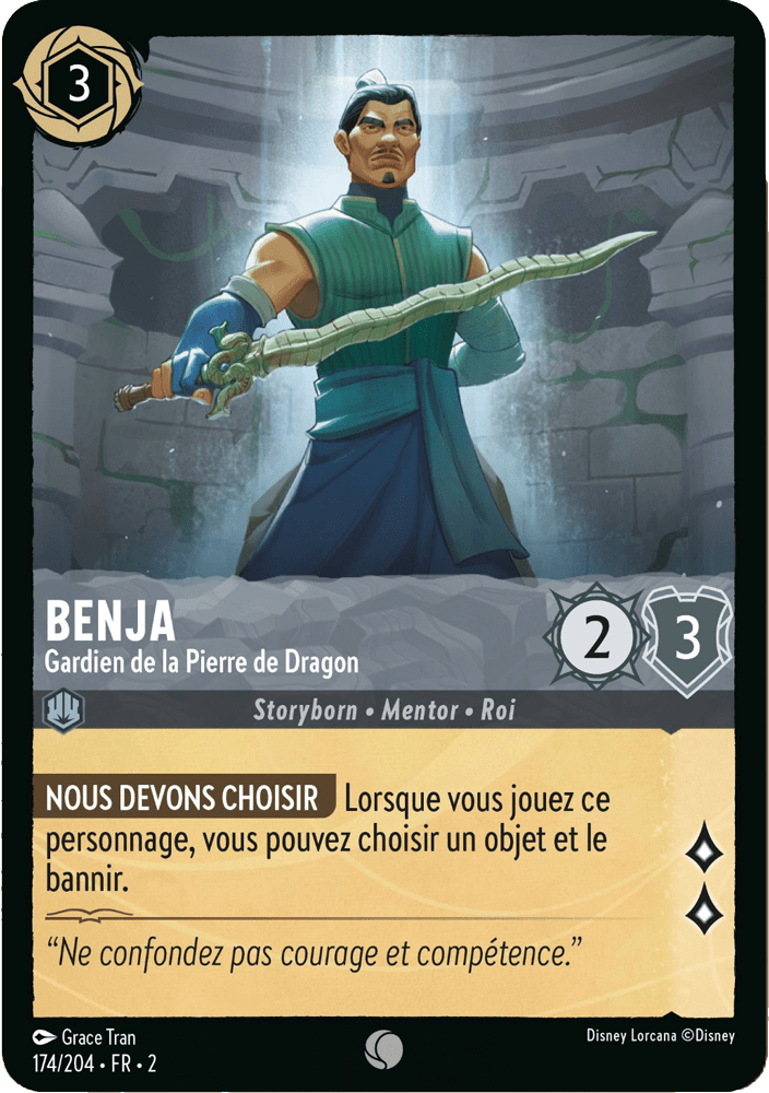 Benja Gardien de la Pierre de Dragon