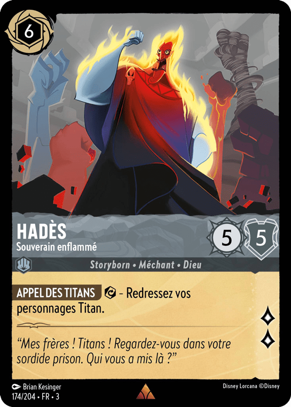 Hadès Souverain enflammé