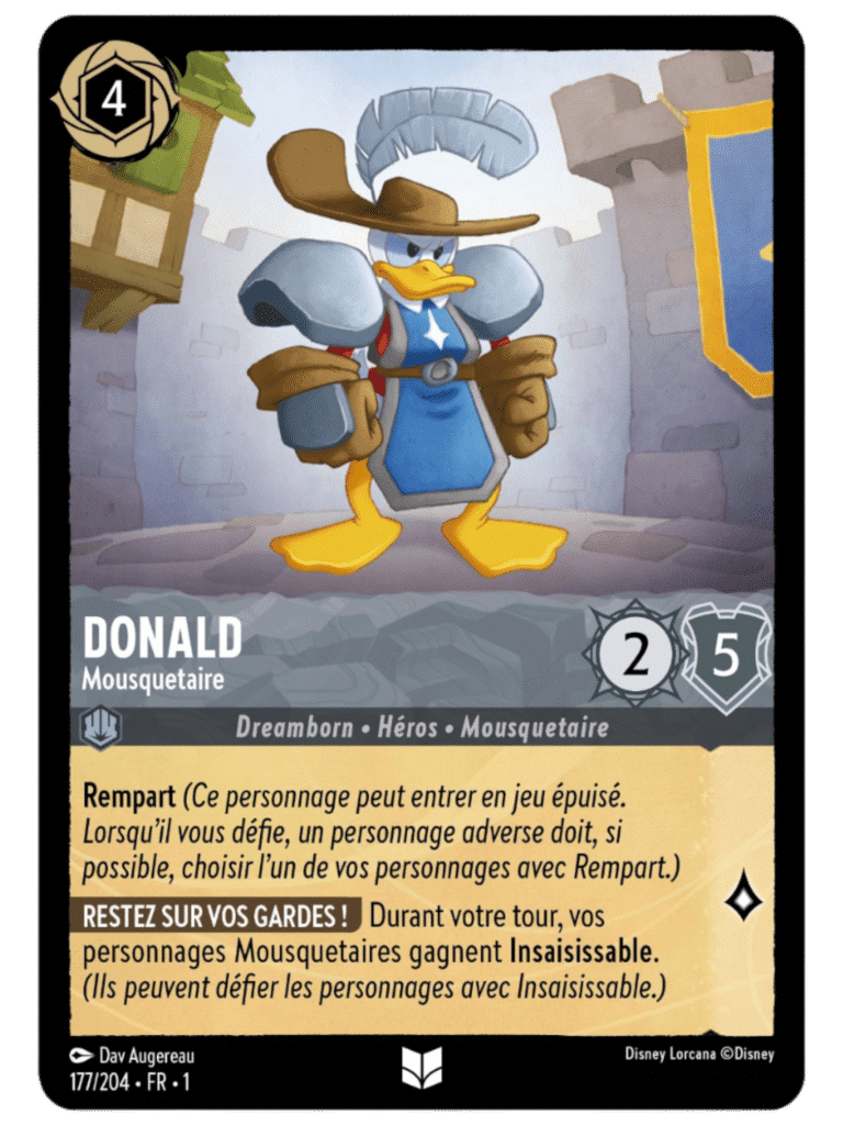 Donald Mousquetaire
