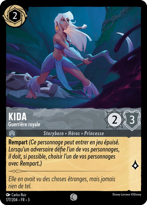 Kida Guerrière royale