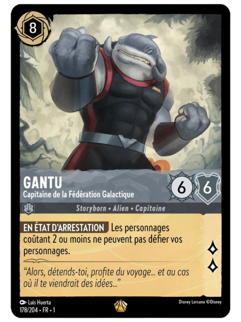 Capitaine Gantu Capitaine de la Fédération Galactique