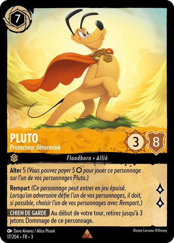 Pluto Protecteur déterminé