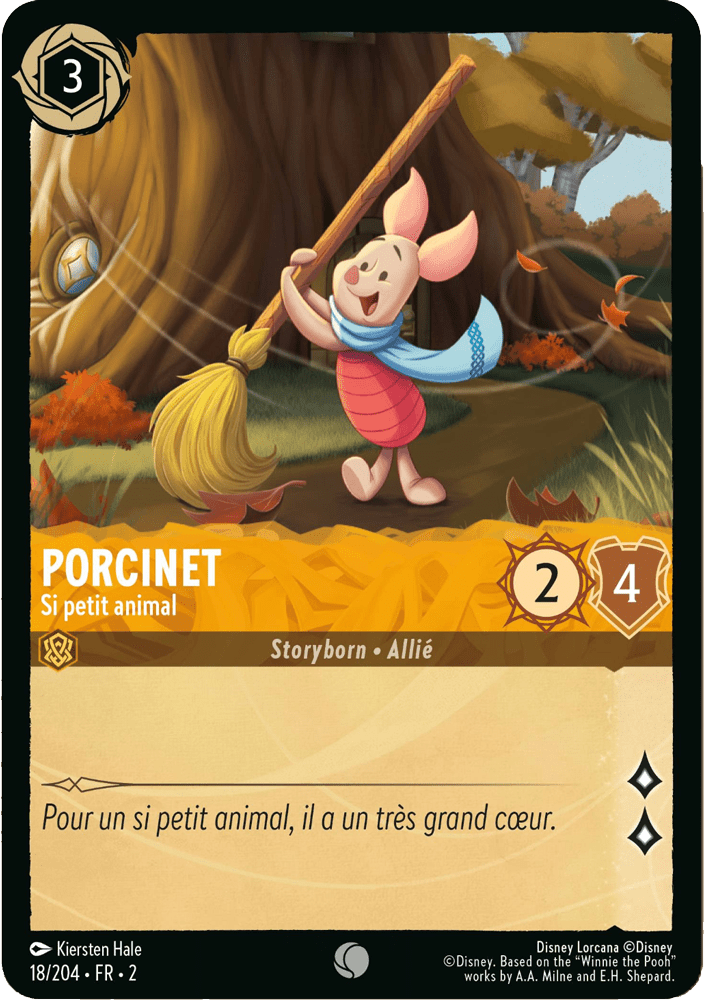 Porcinet Si petit animal