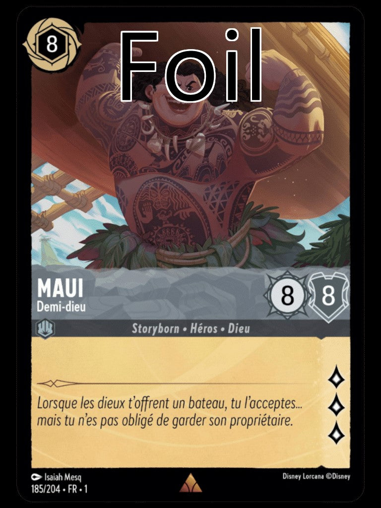 Maui Foil
Demi-dieu