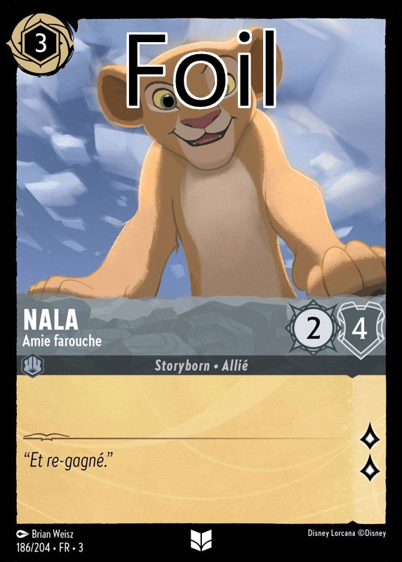 Nala foil Ami farouche