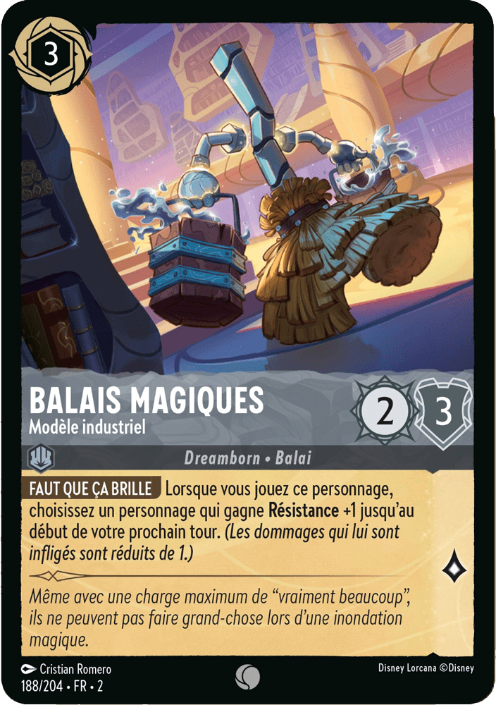 Balais Magiques Modèle industriel