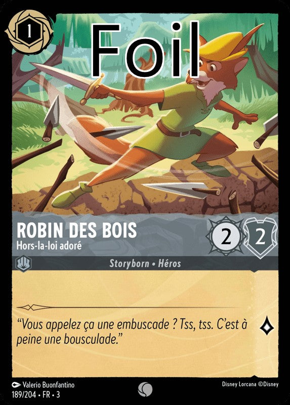 Robin des Bois foil Hors-la-loi adoré