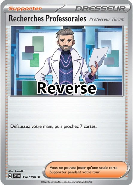 Recherches Professorales reverse