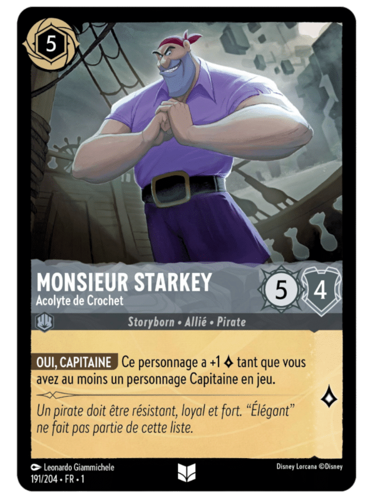Monsieur Starkey Acolyte de Crochet
