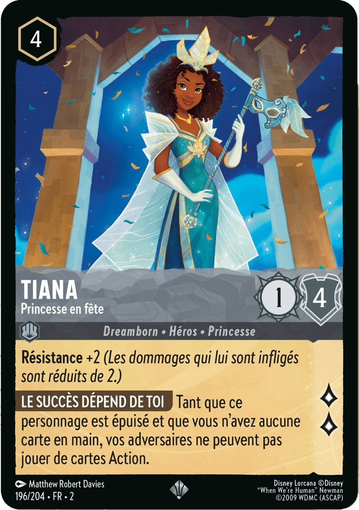 Tiana Princesse en fête