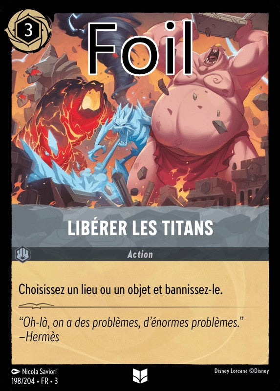 Libérer les titans foil