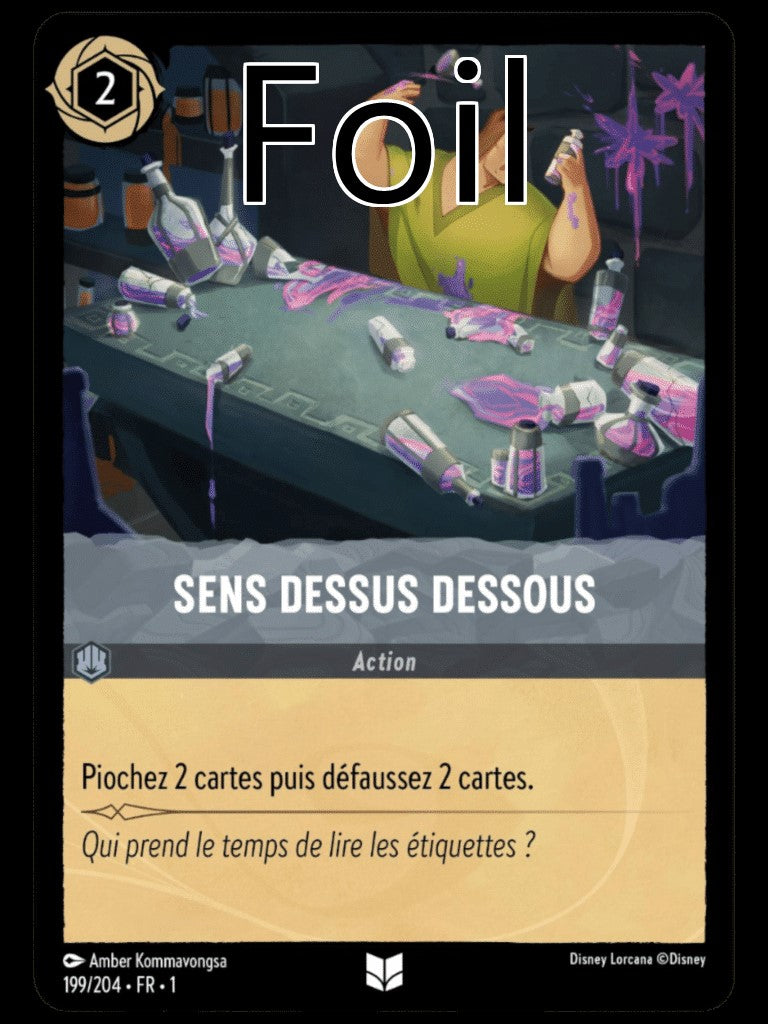 Sens dessus dessous Foil