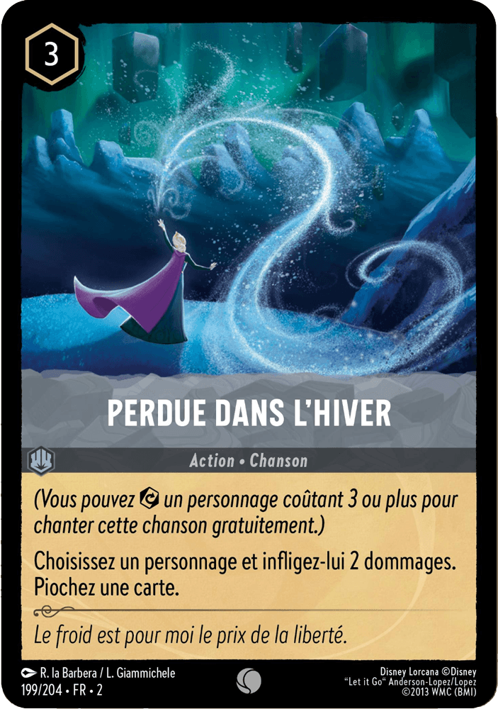 Perdue dans l’hiver