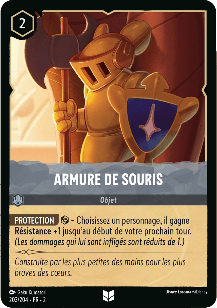 Armure de souris