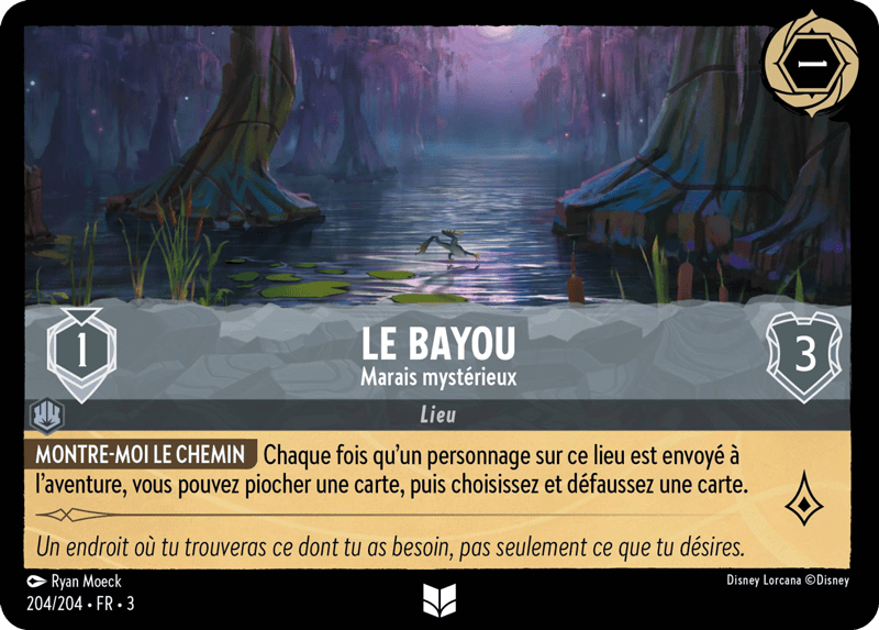 Le Bayou Marais mystérieux