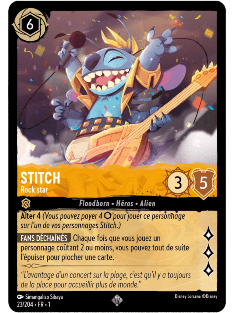 Stitch Rock star