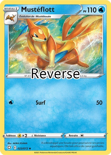 Mustéflott 023 reverse