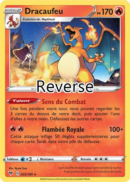 Dracaufeu 025 reverse