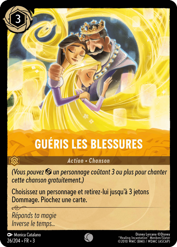 Guéris les blessures
