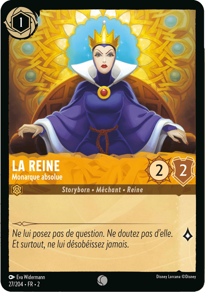 La Reine Monarque absolue