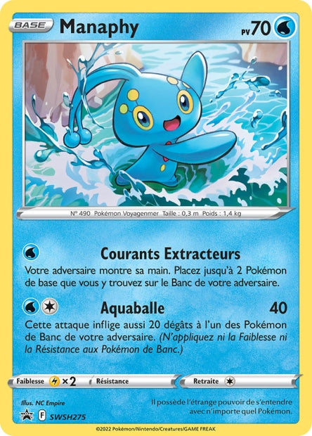 Manaphy cosmo swsh275