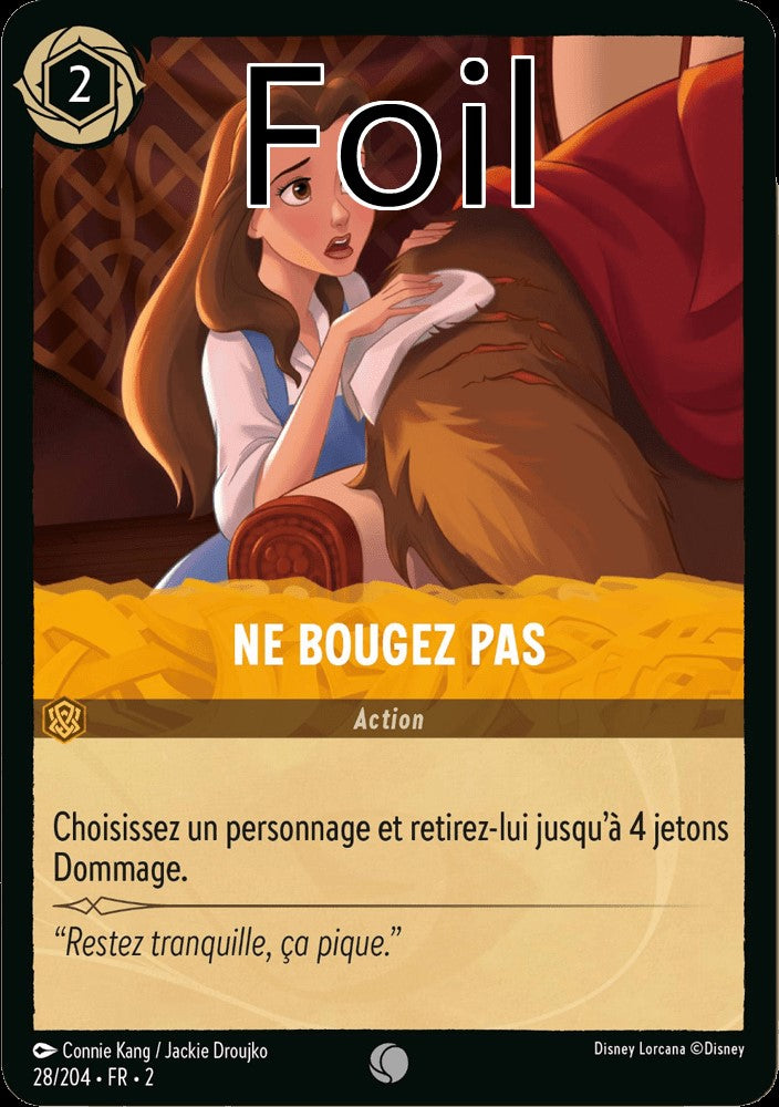 Ne bougez pas Foil