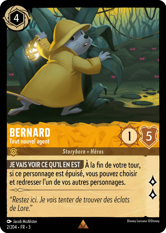 Bernard Tout nouvel agent