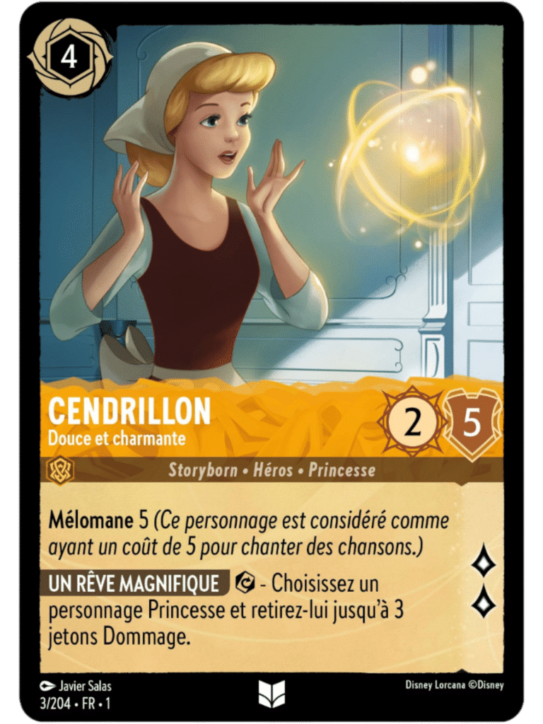 Cendrillon Douce et charmante