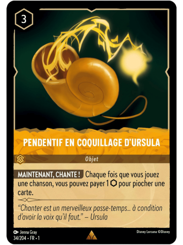 Collier coquillage d’Ursula