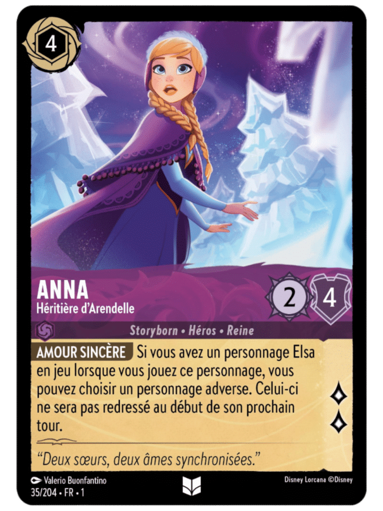 Anna Héritière d’Arendelle