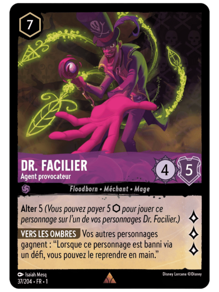 Dr. Facilier Agent Provocateur