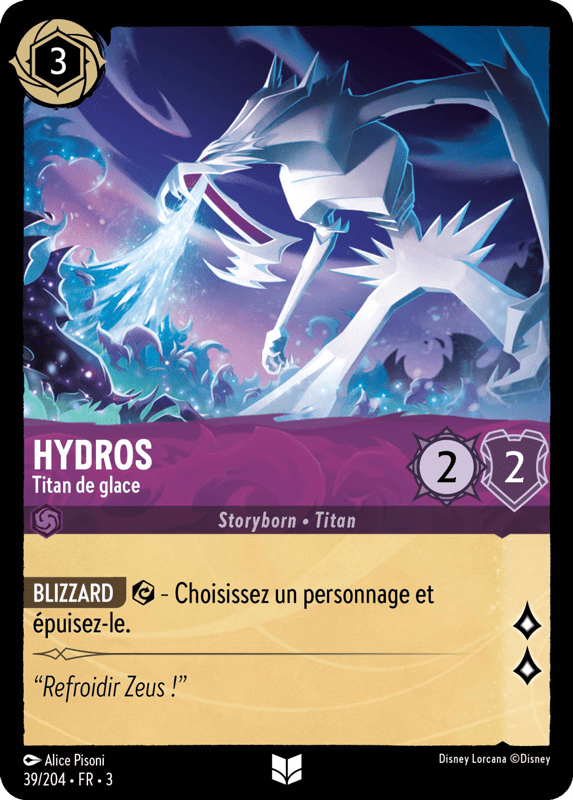 Hydros Titan de glace