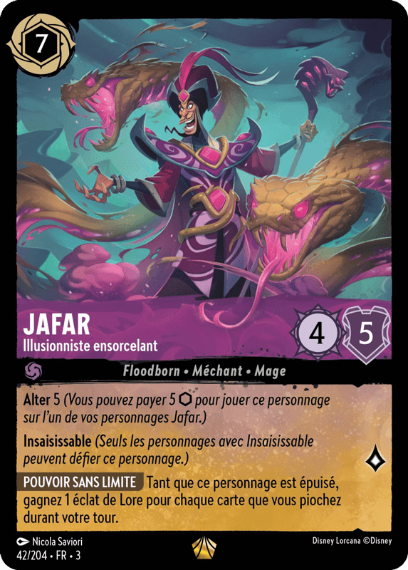 Jafar Illusionniste ensorcelant
