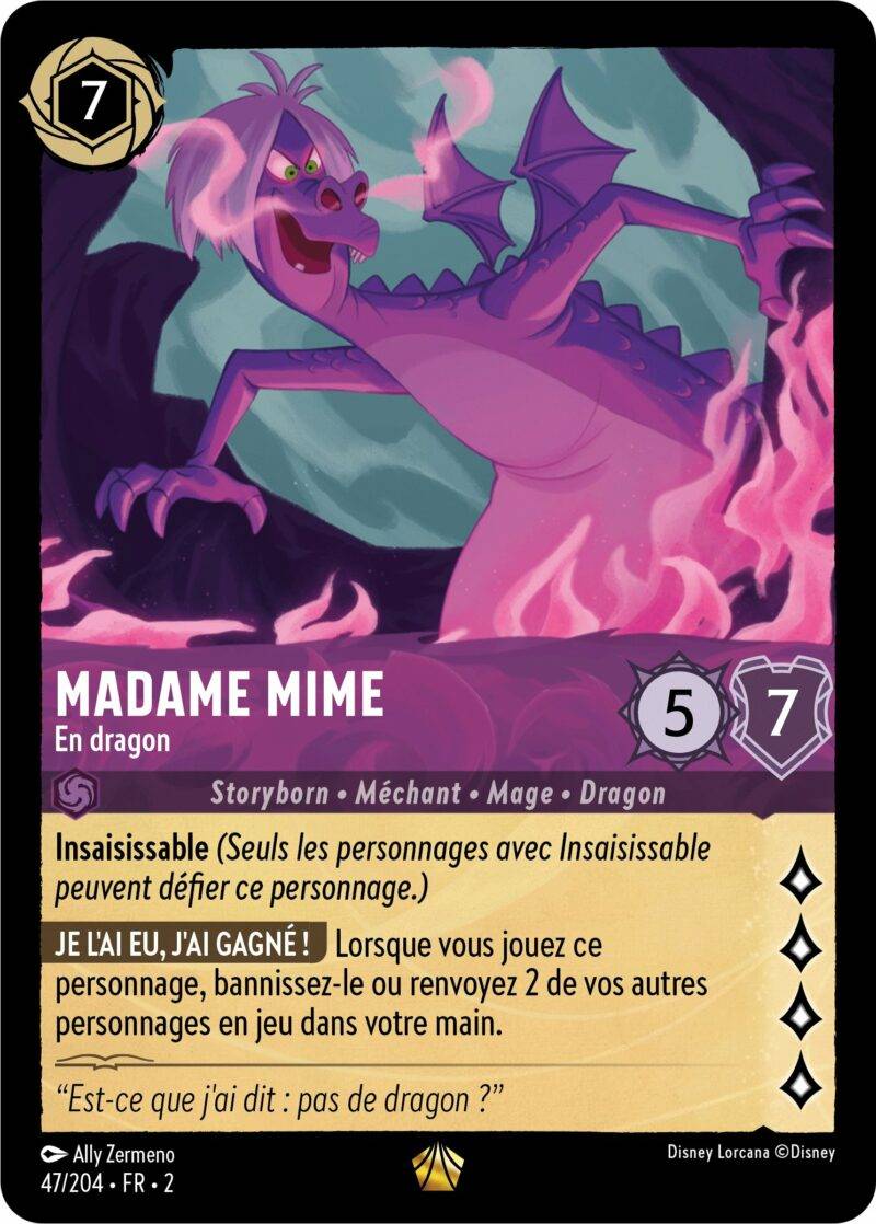 Madame Mime En dragon