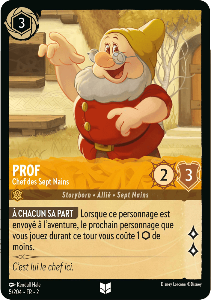 Prof Chef des Sept Nains