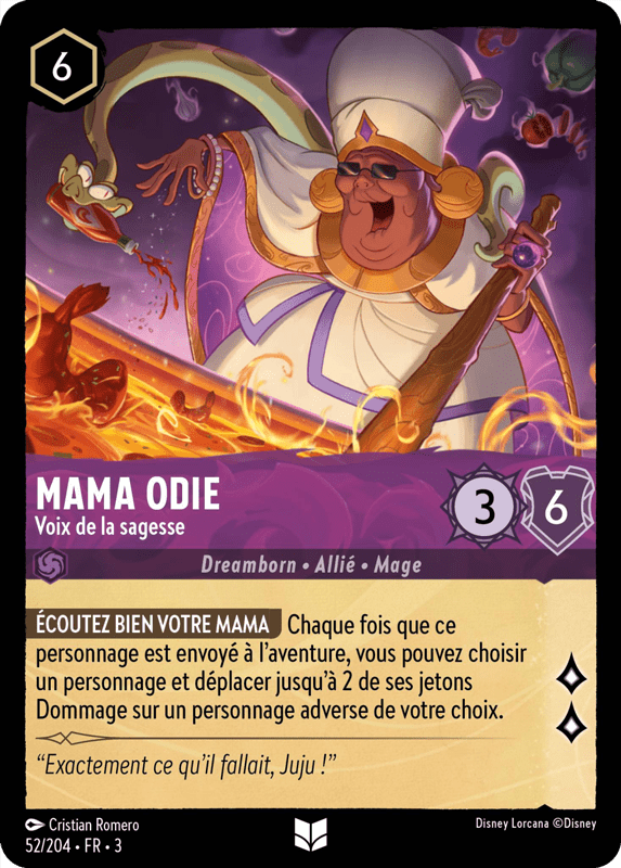 Mama Odie Voix de la sagesse