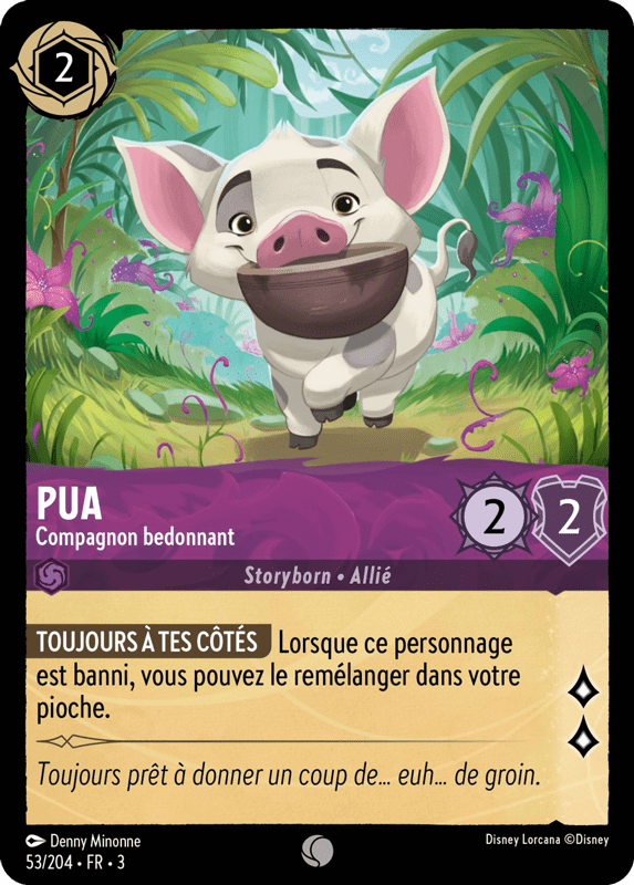 Pua Compagnon bedonnant