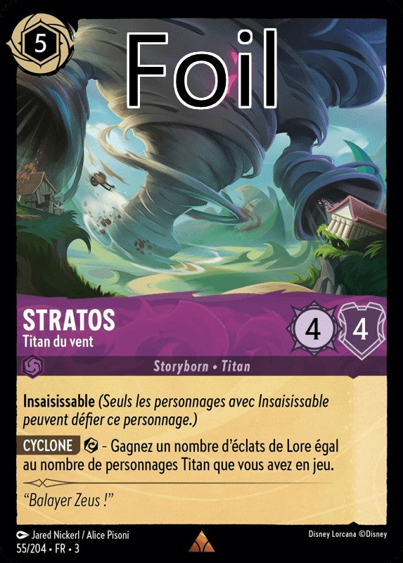 Stratos foil Titan du vent
