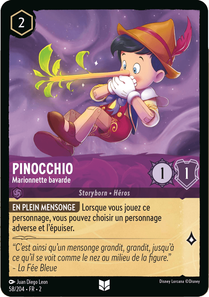 Pinocchio Marionnette bavarde