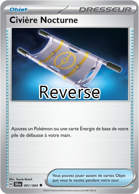 Civière Nocturne reverse