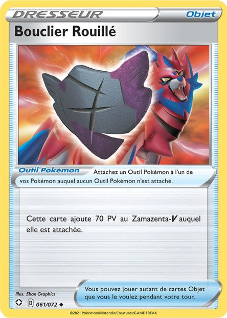 Bouclier rouillé 061