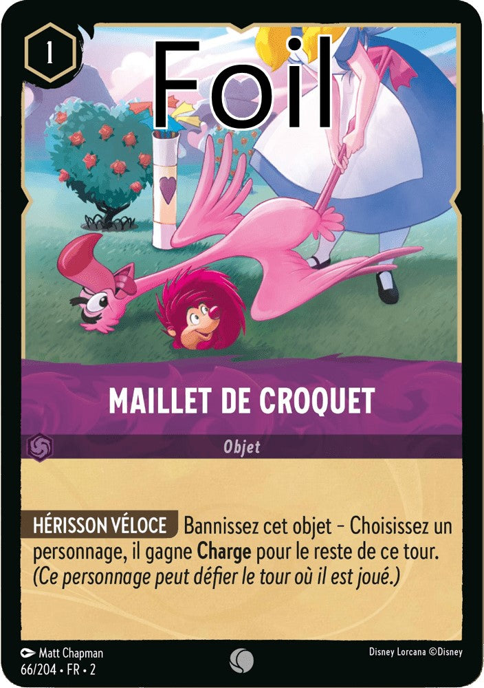 Maillet de Croquet Foil