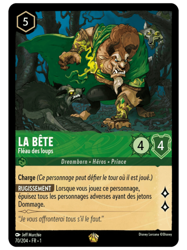 La bête Fléau des loups