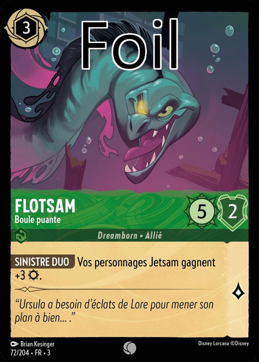 Flotsam foil Boule puante